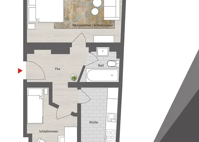 Nuwilu One - Mit Balkon Im Herzen Erfurts - Magenta Tv- Netflix - Appartement *